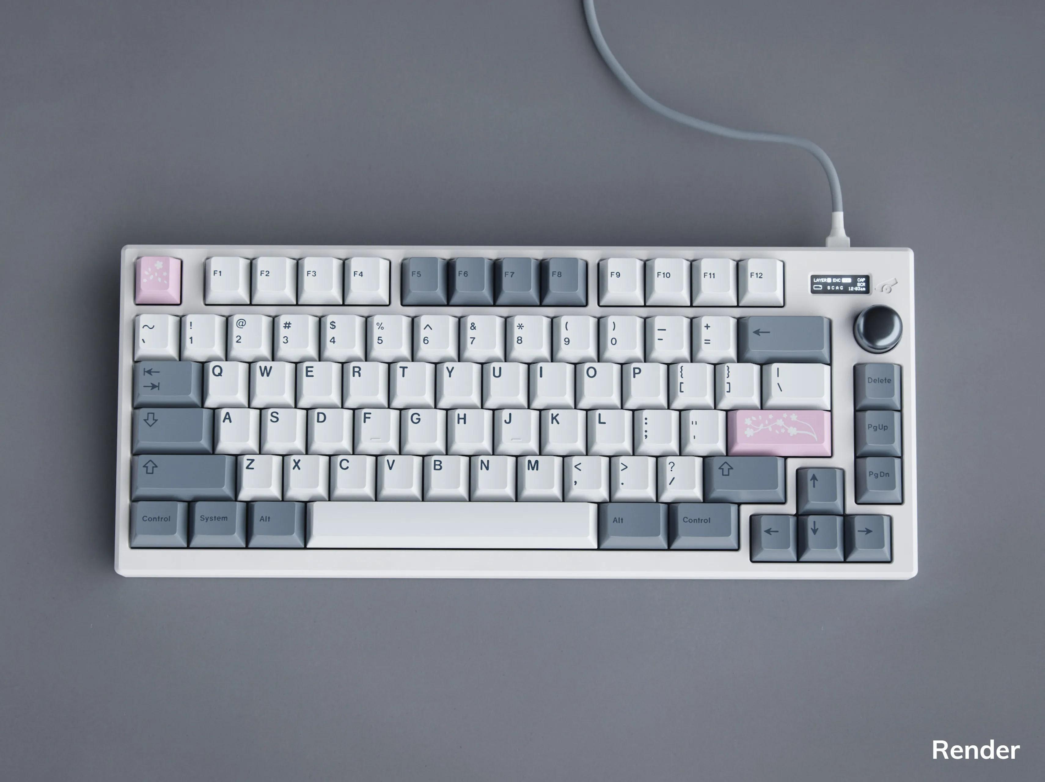 In Stock] GMK Hazakura | Keeb