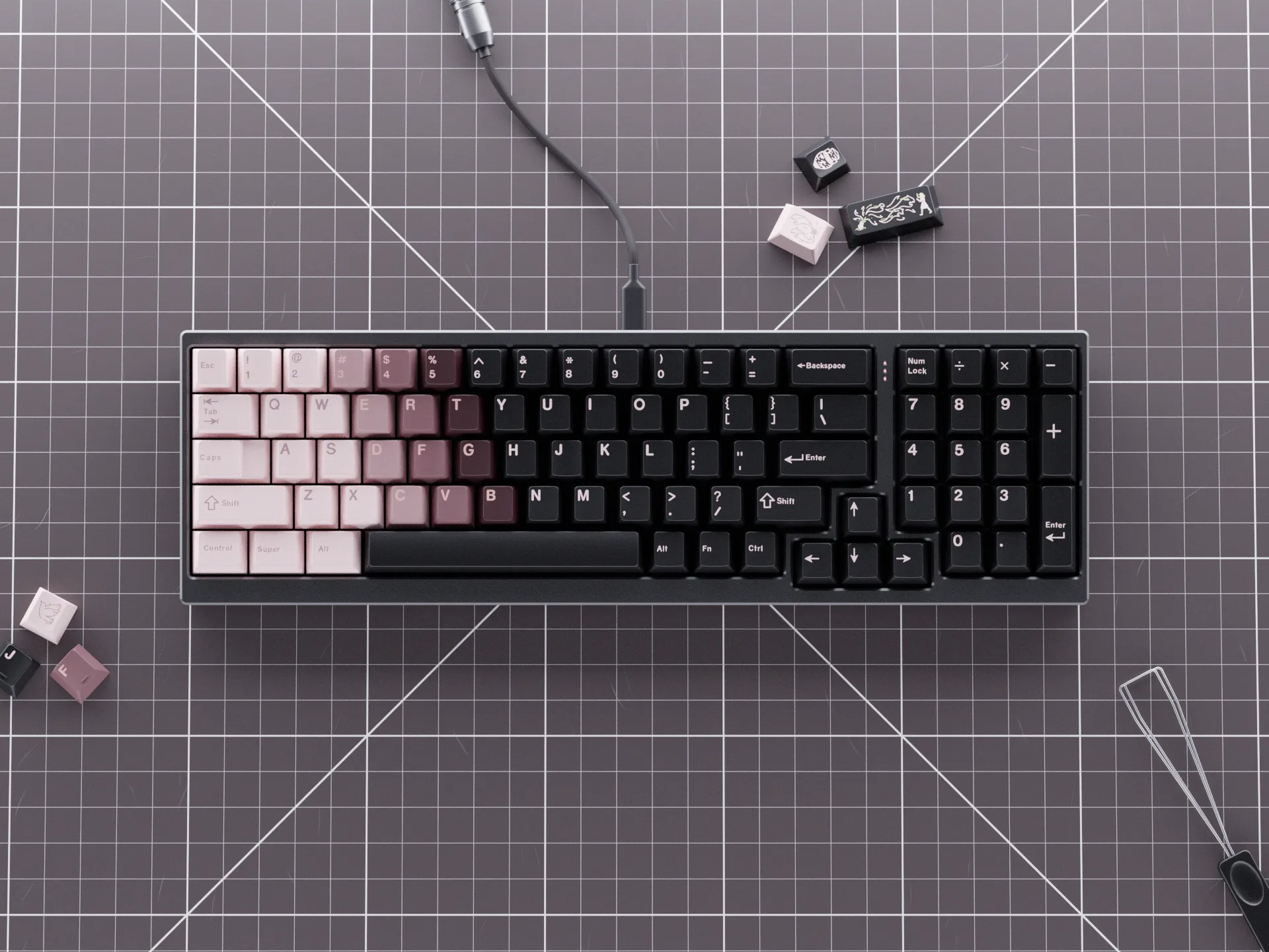 Group Buy) KKB Pandora Keycap Set | Keeb